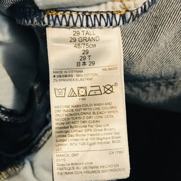 Gap True Skinny Distressed Skinny Jeans - Picture 5 of 5